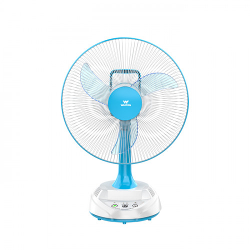 WALTON Rechargeable Fan 430mm Blue