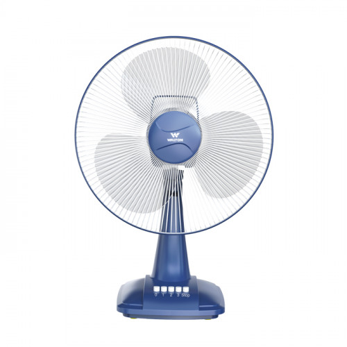 WALTON Table Fan 400mm Butterfly Dark Blue