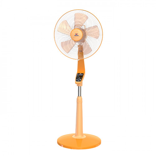 WALTON Pedestal Fan 400mm 5BL Yellow